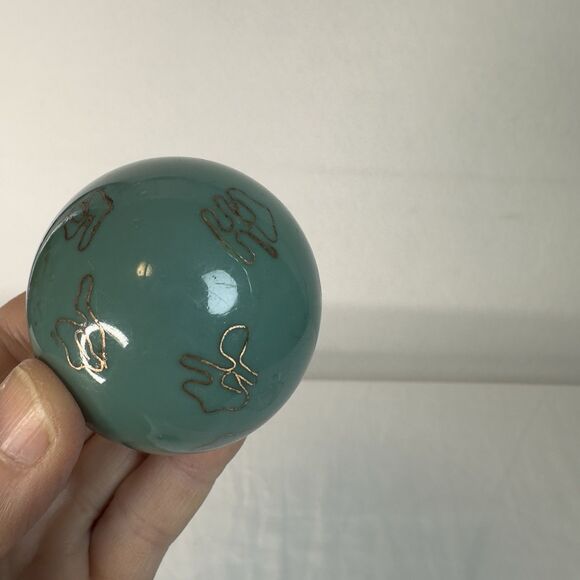 Vntg Chinese Baoding balls dragon & phoenix health stress dexterity chimes - Picture 4 of 4